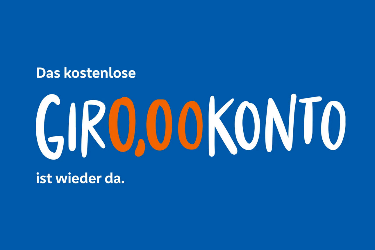 Das kostenlose Girokonto ist wieder da.