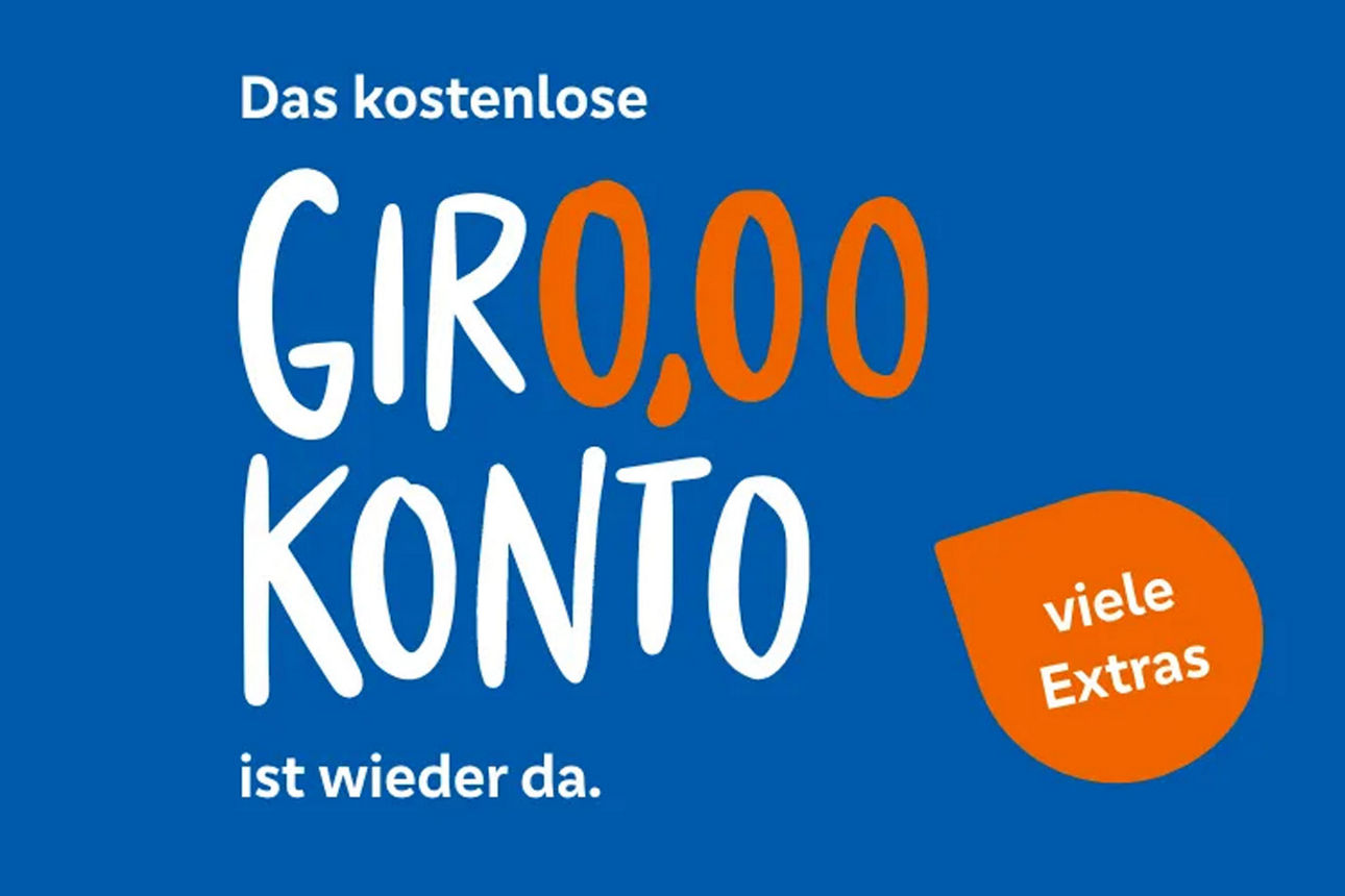 Das kostenlose Girokonto ist wieder da.