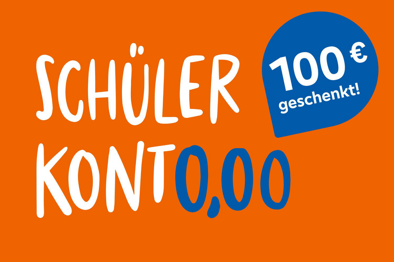 Schülerkonto und Nachhilfe kostenlos mit 100 € Startguthaben