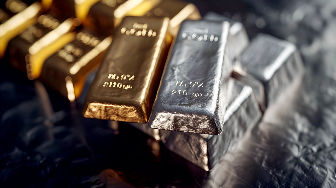 Gold und Silber