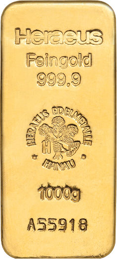 Goldbarren 100 g