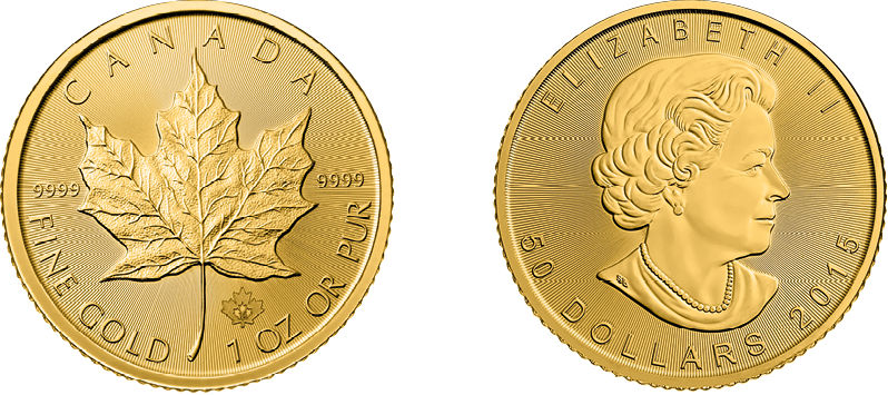 1 Unze Gold Maple Leaf 31,10 g