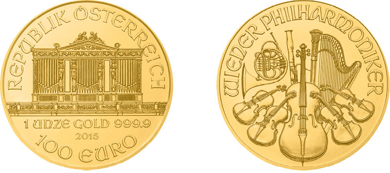 1 Unze Gold Philharmoniker 31,10 g