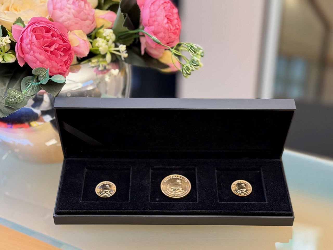 Goldmüzen im Detail