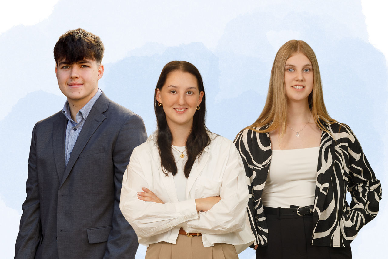 Vanessa Wagner:  Positive Arbeitsatmosphäre und Kundennähe prägen die Volksbank Glan-Münchweiler.