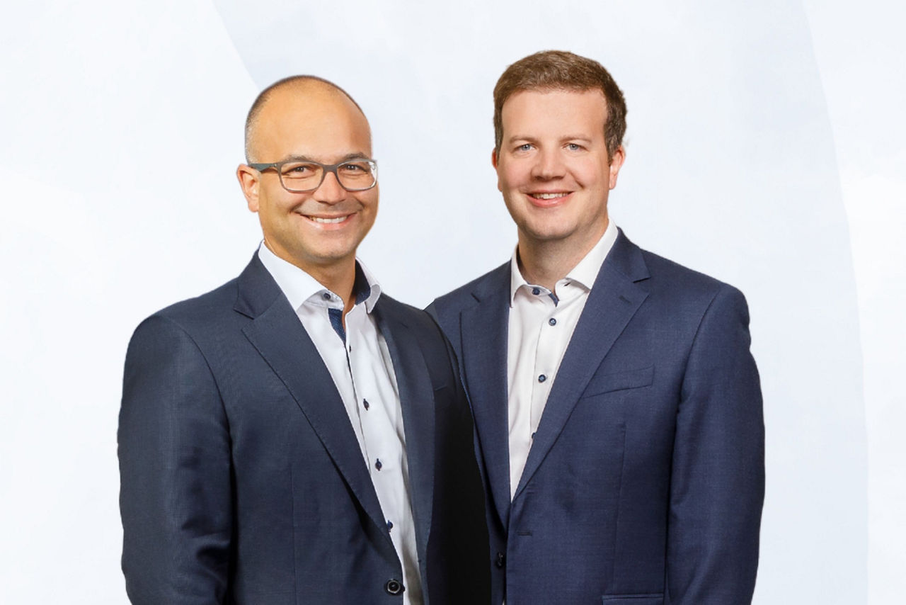 von links Christian Dietrich und Patrick Berger 