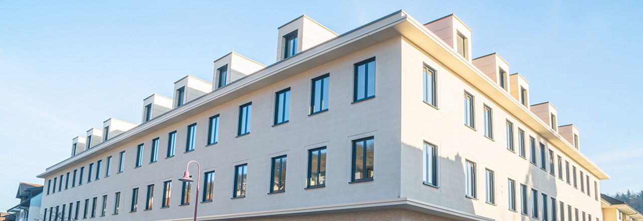 Bild des Bankgebäudes in Tiengen.