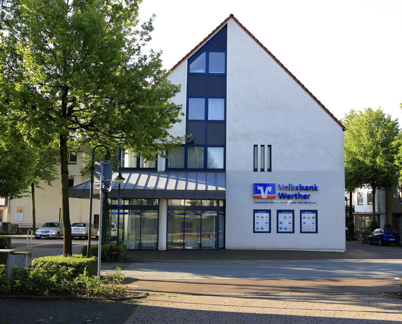 Bankgebäude der Geschäftsstelle Werther