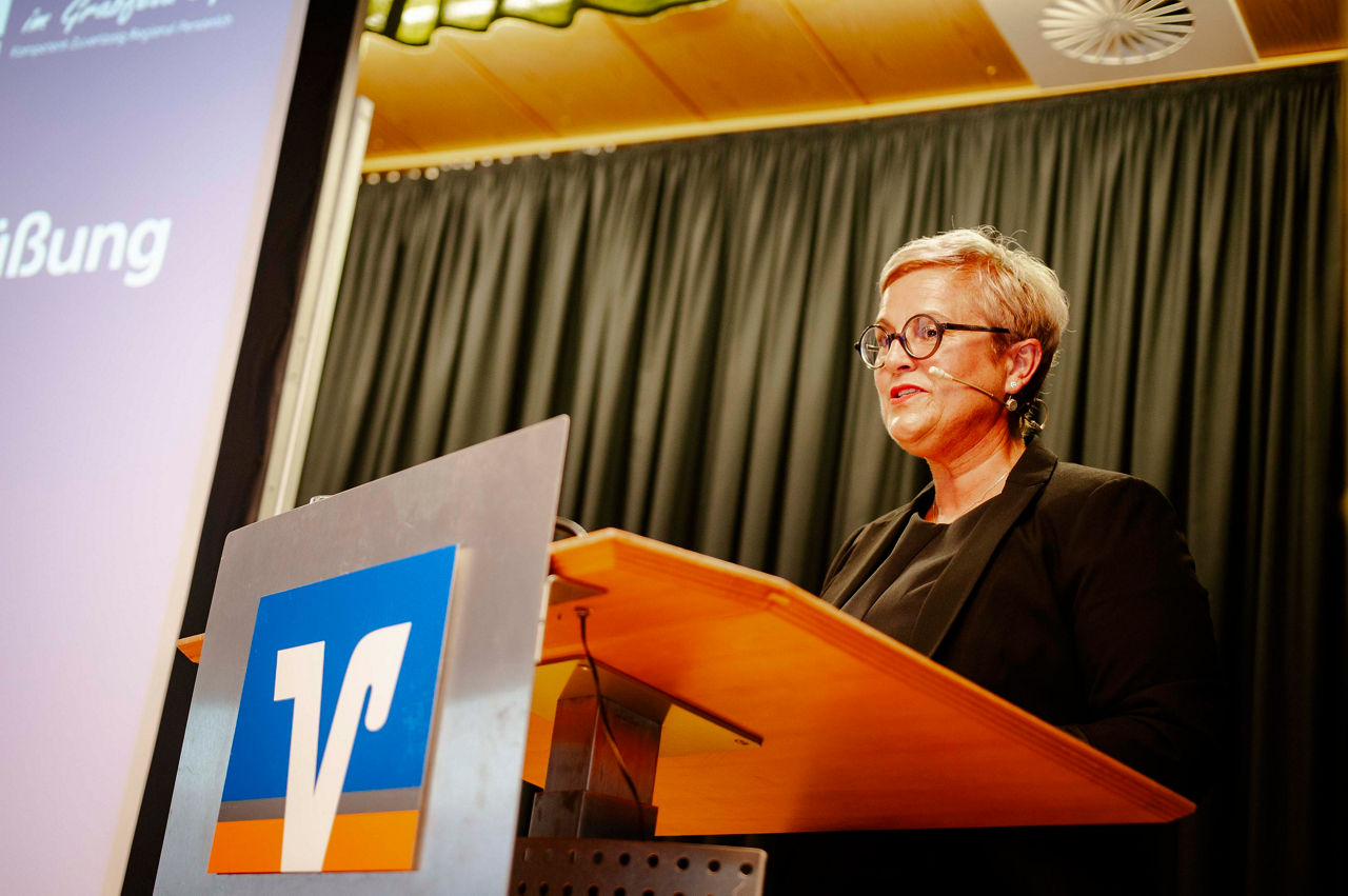 Aufsichtsratsvorsitzende Angelika Götz