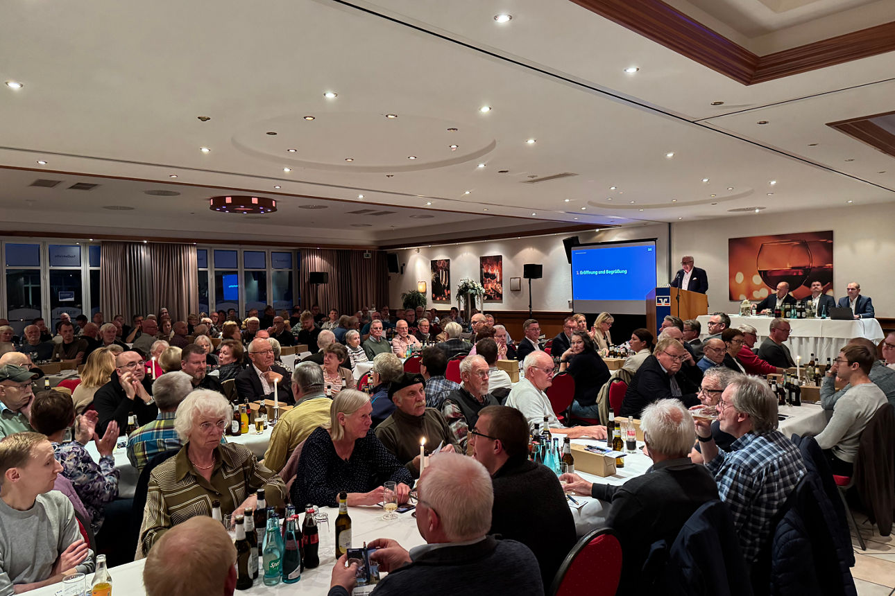 Bild der Generalversammlung Ihrer Volksbank eG Emstek Essen Cappeln