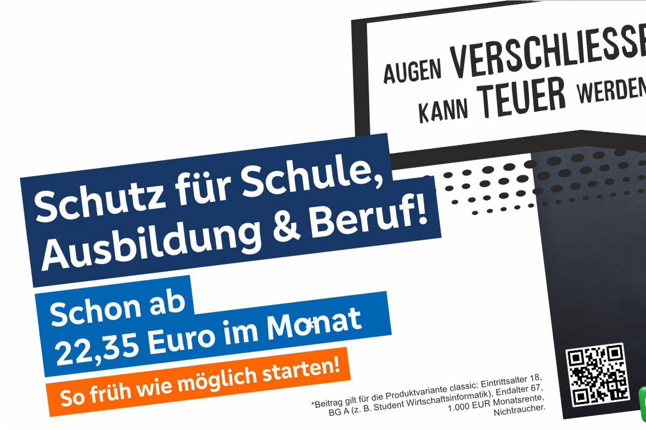 Augen verschließen kann teuer werden!