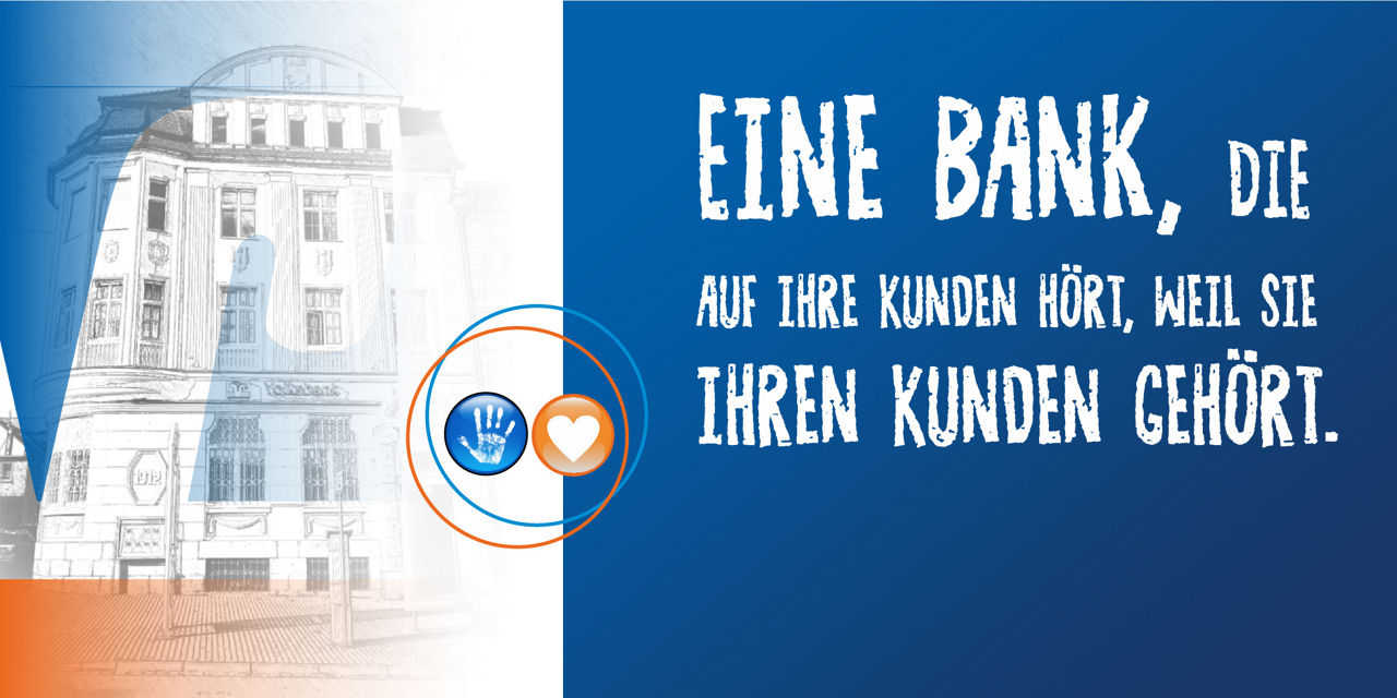 Eine Bank, die auf ihre Kunden hört, weil sie ihren Kunden gehört.