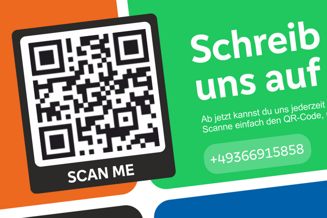 Schreib uns auf WhatsApp