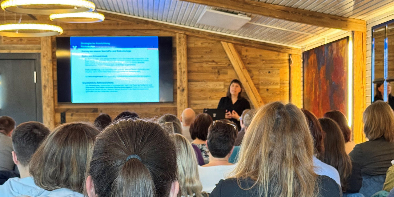Präsentation auf der alljährlichen Generalversammlung