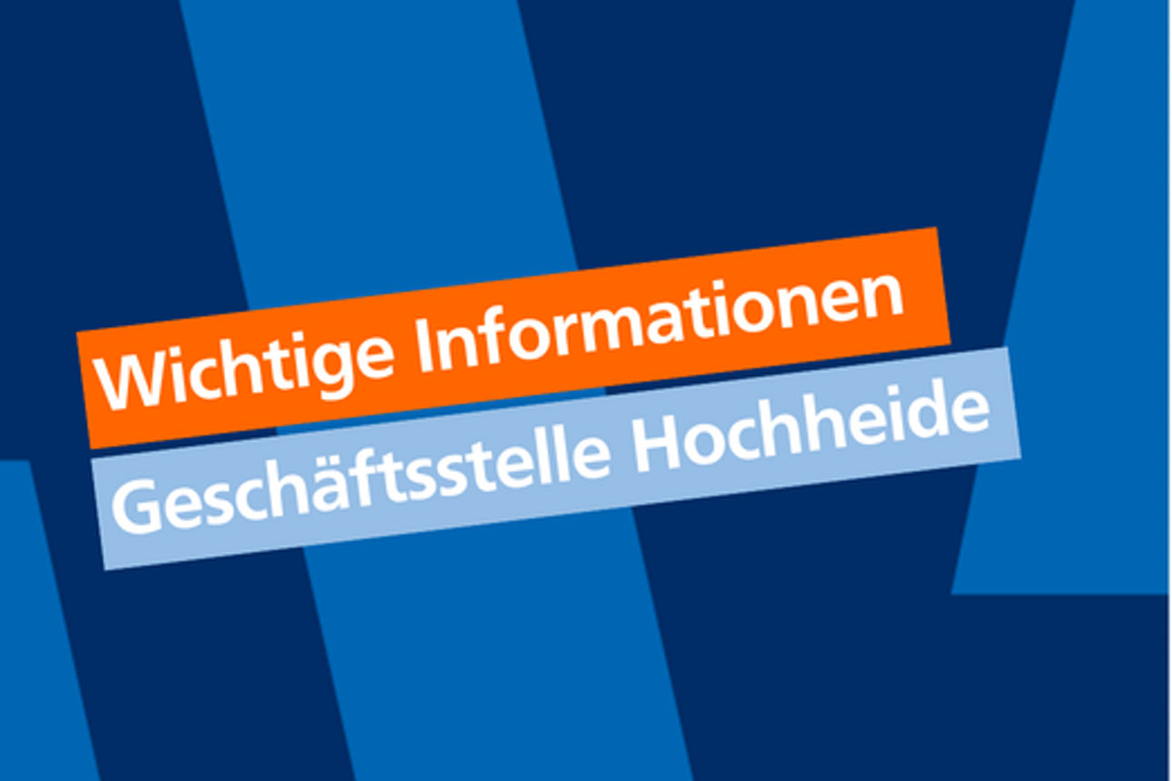 Baustelle Hochheide Informationen