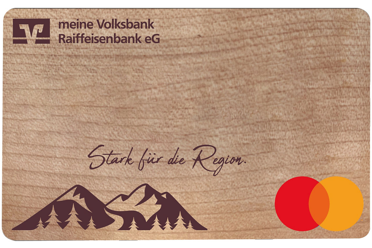 Kartendarstellung HolzCard