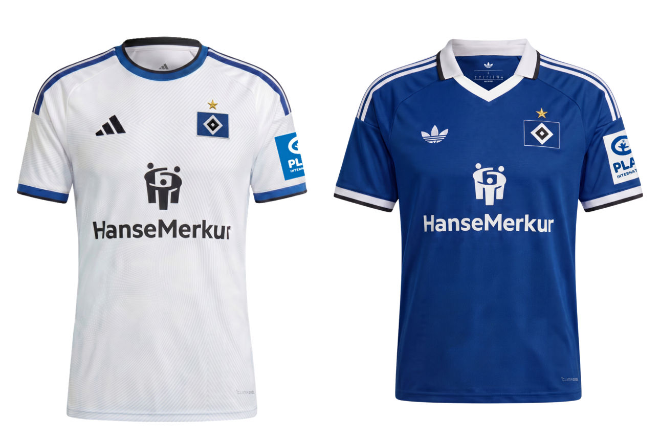 Abblidung beider HSV-Trikots Saison 2026/2026