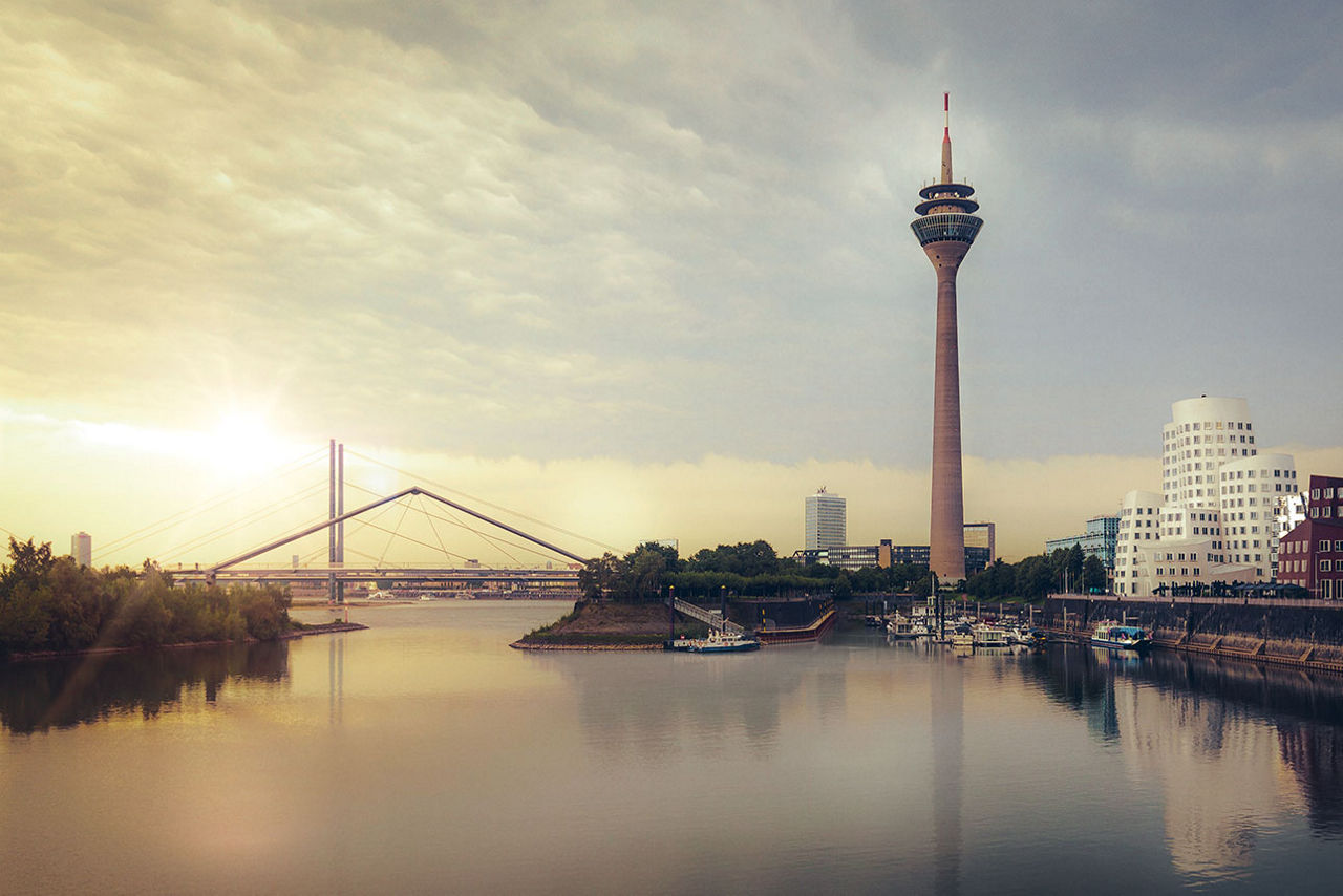Duesseldorf media hafen 