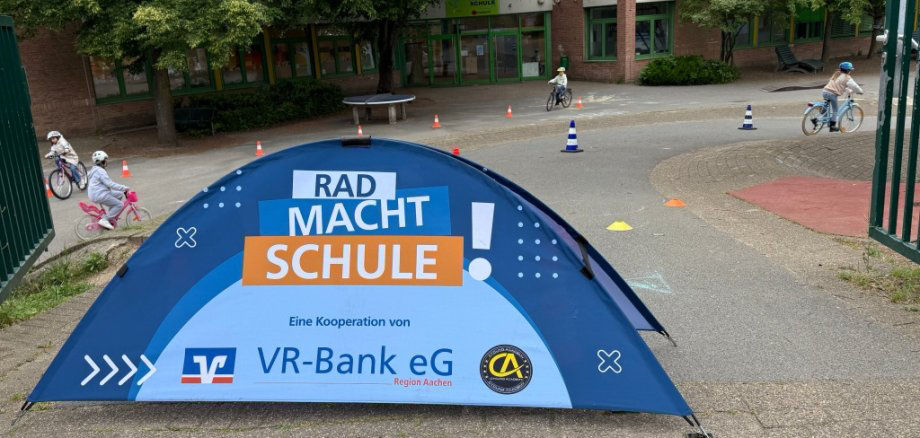 Projekt 'Rad macht Schule' in Würselen 