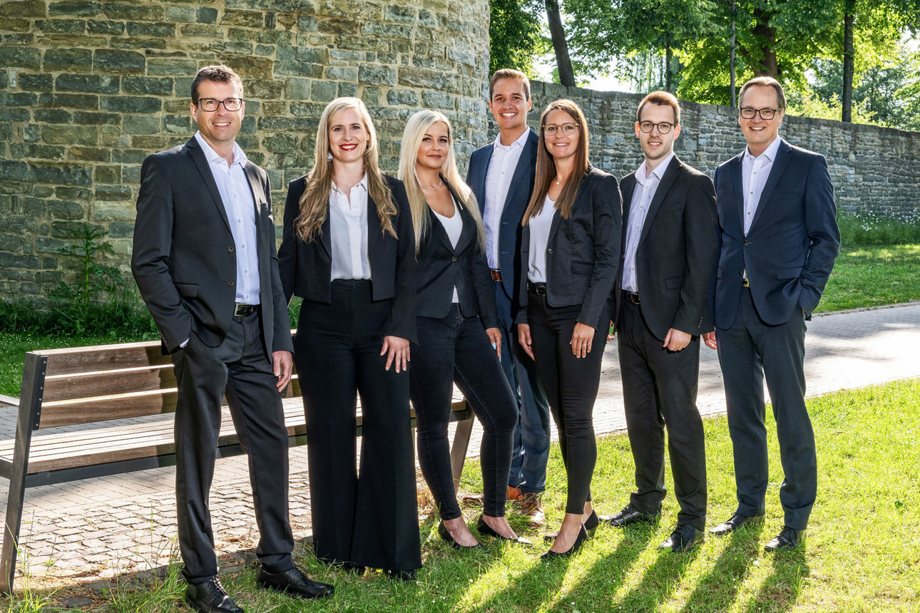 Gruppenfoto der Volksbank Immobilien GmbH