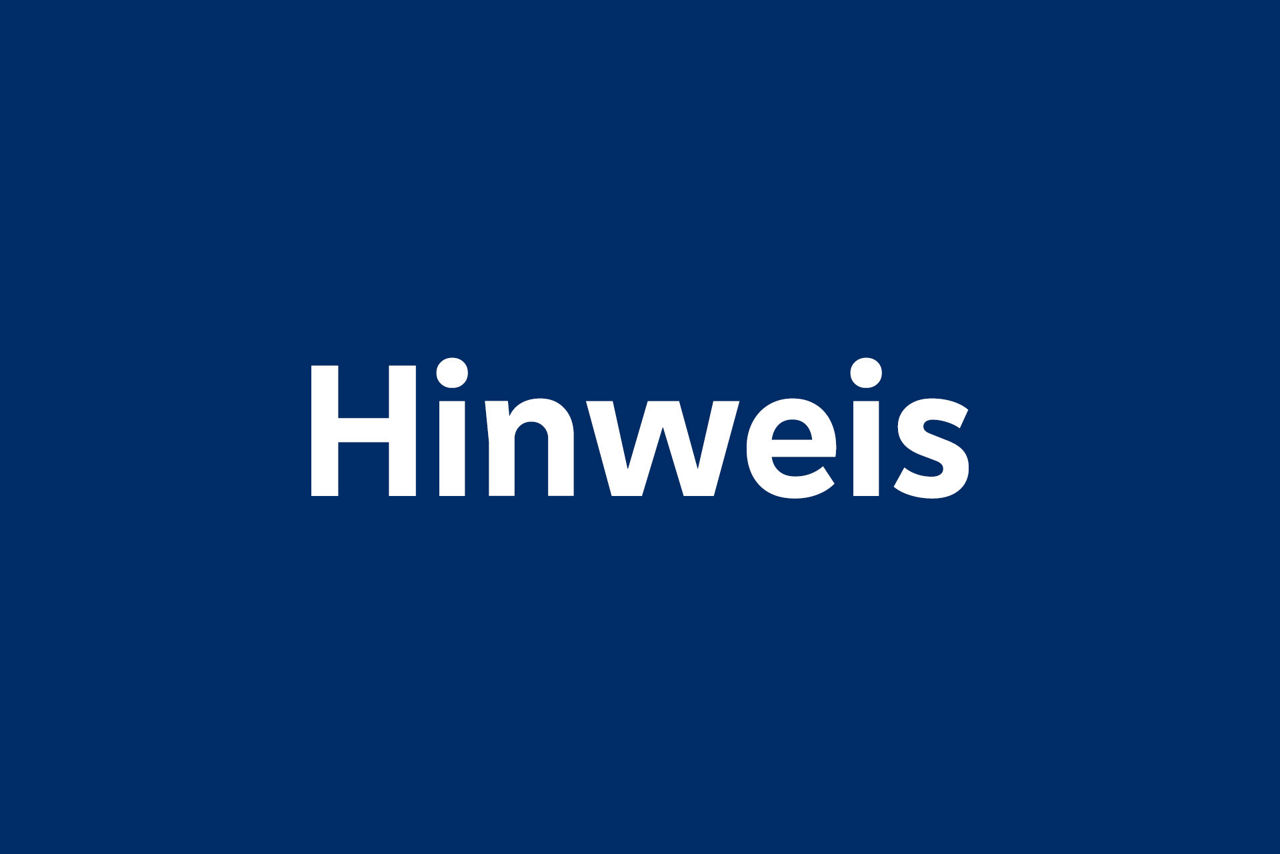 hinweis