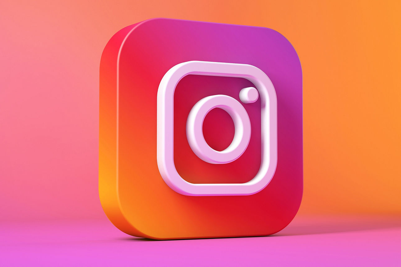 Das Logo von Instagram