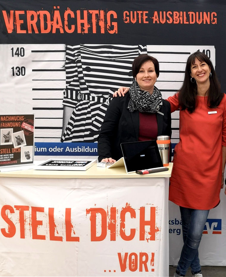 Unser Messestand auf der Jobmesse Eisenberg