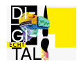 Bunte Handabdrücke, die ein Herz bilden