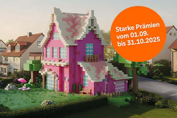 Spielzeughäuser aus Lego Bausteine
