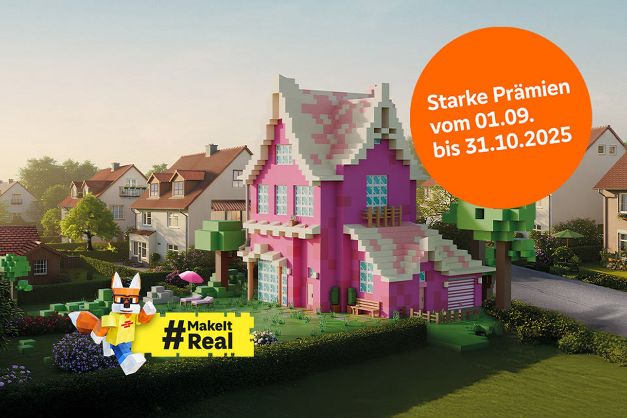 Teaser Junge Leute Kampagne Bausparkasse