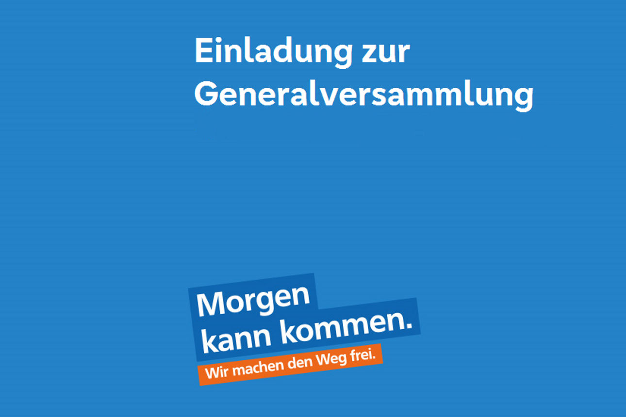 Bild Einladung zur Generalversammlung