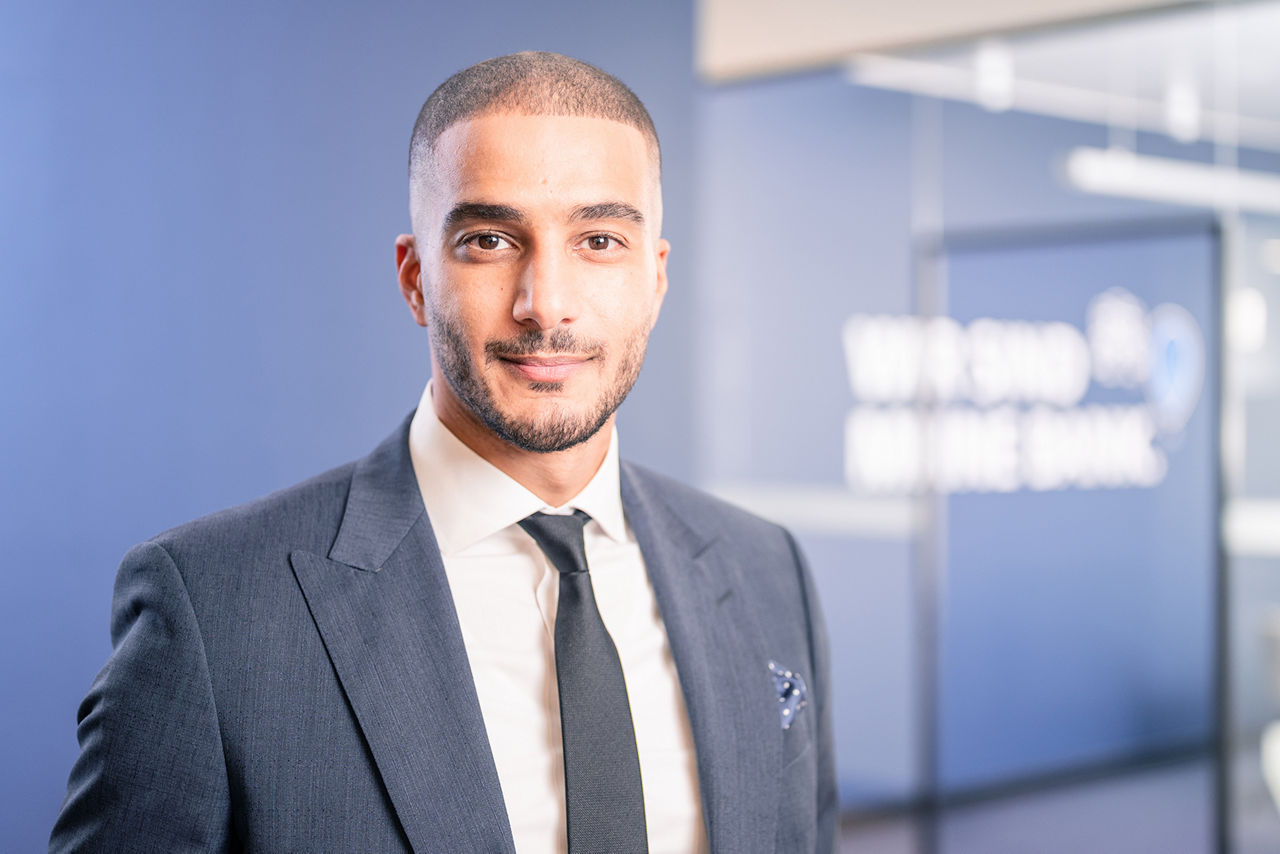 Karem El-Bastaweisy, Vertriebsleiteer Beratungscenter Firmenkunden, Fokusbranche Gesundheitswirtschaft und Bildung
