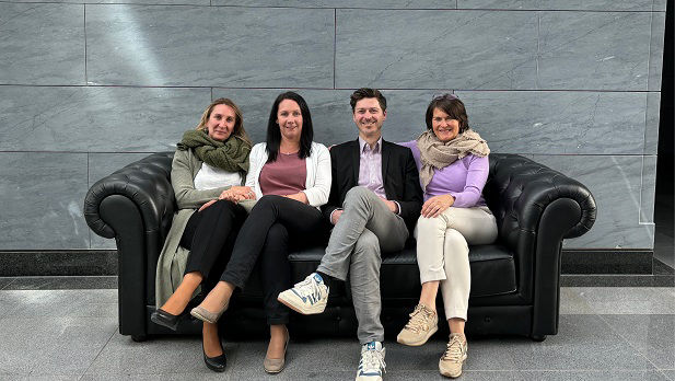 Von links: Andrea Leder, Stefanie Grießhaber, Michael Kamml und Sabine Weidinger