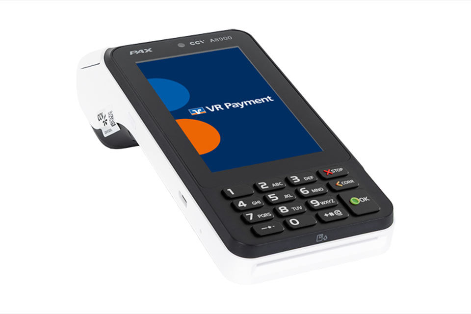 Abbildung des Dual Mobile A8900-Kartenterminals