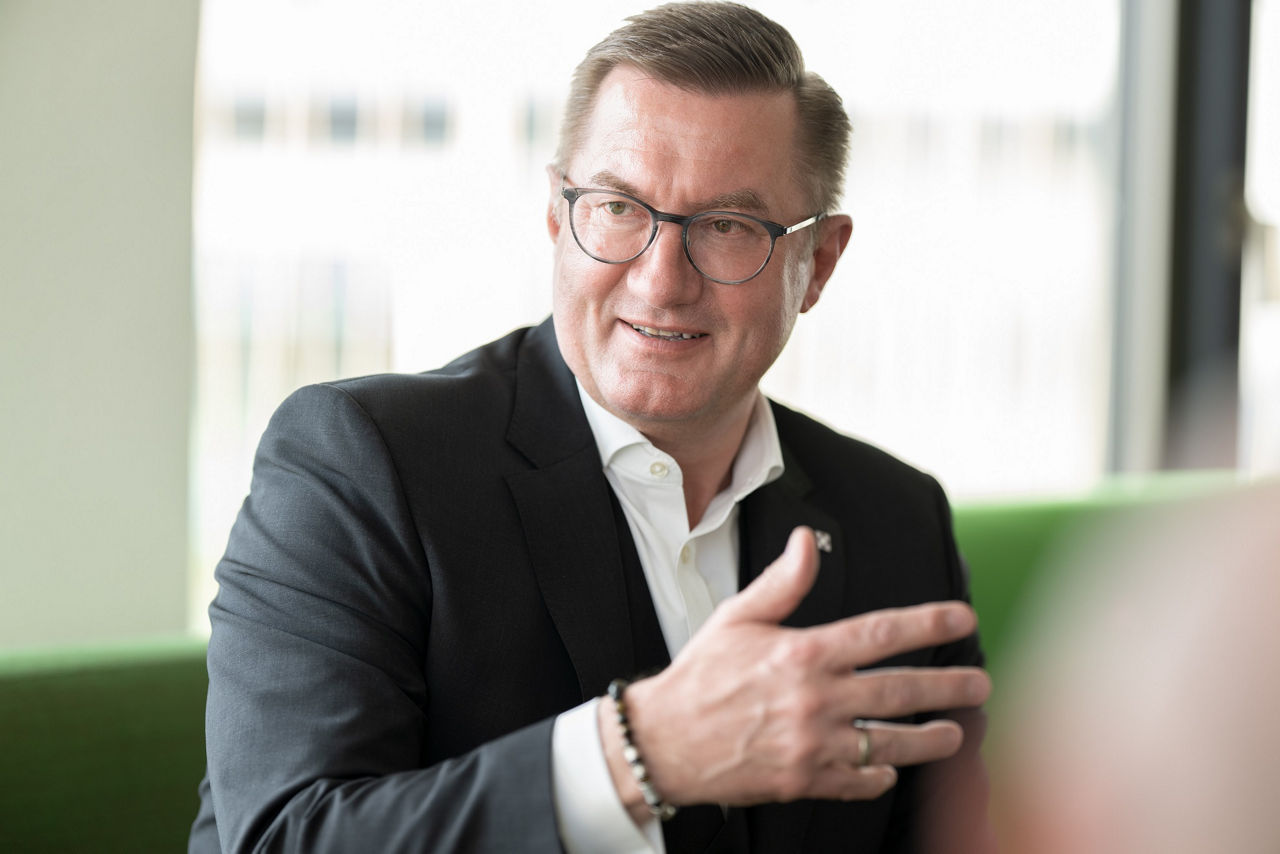 Thomas Katzenmayer, Vorsitzender des Vorstands der Evangelischen Bank