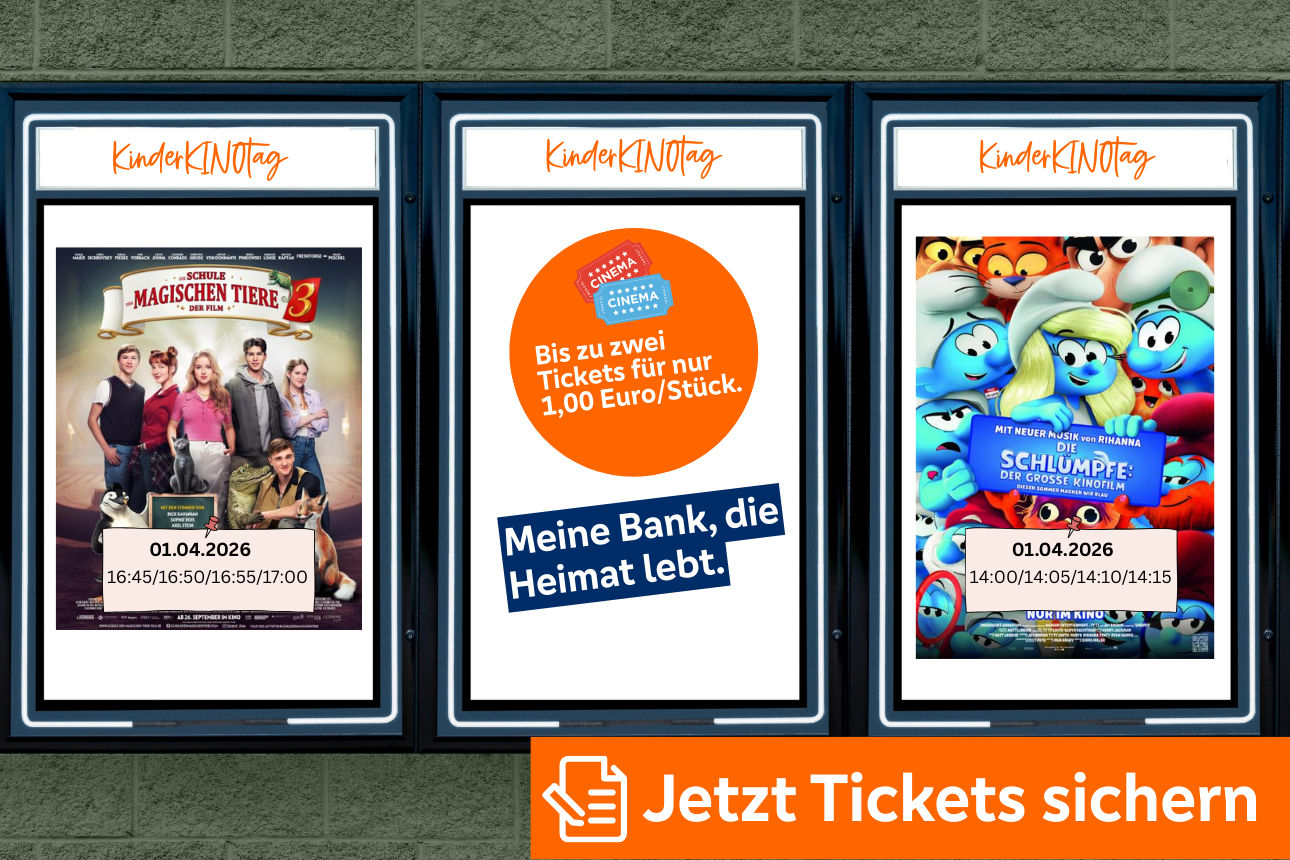 Kinoplakate von KinderKINOtag