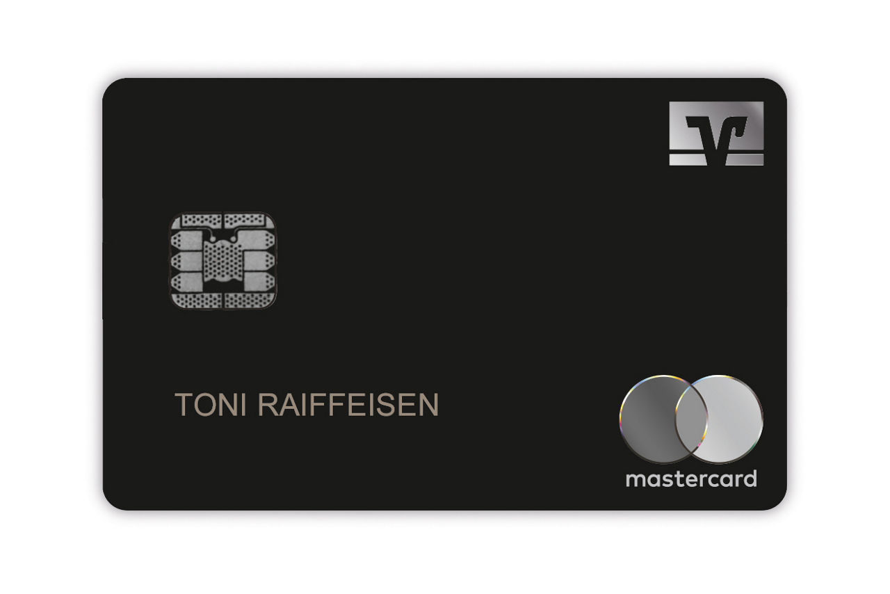 Kreditkarte ExclusiveCard in schwarz