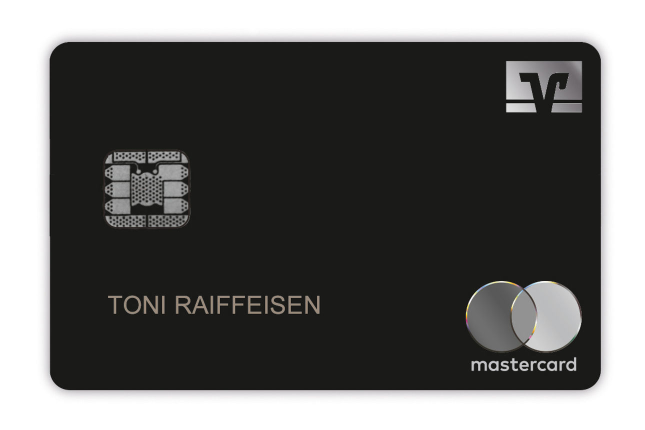 Kreditkarte ExclusiveCard in schwarz