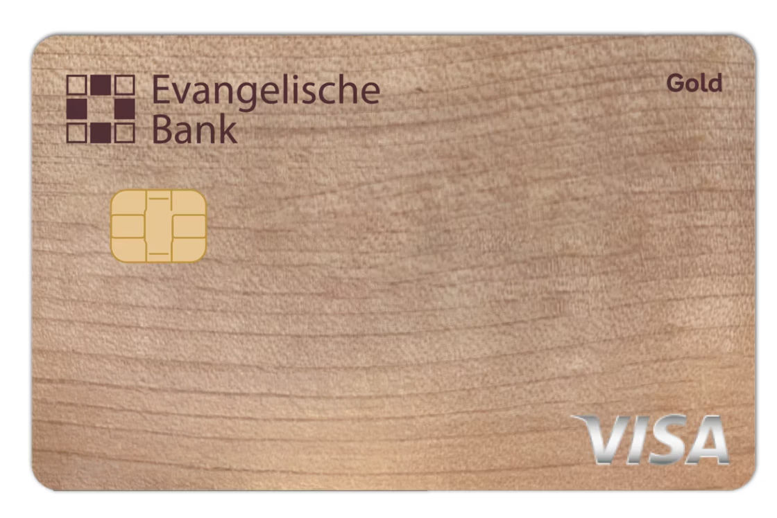 Bild von der Kreditkarte Visa GoldCard