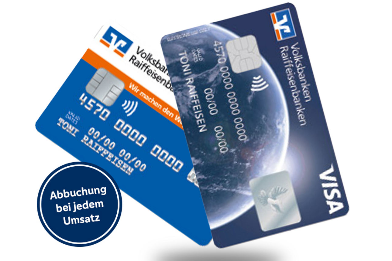 Kartemodell ClassicCard mit zwei verschiedenen Designs