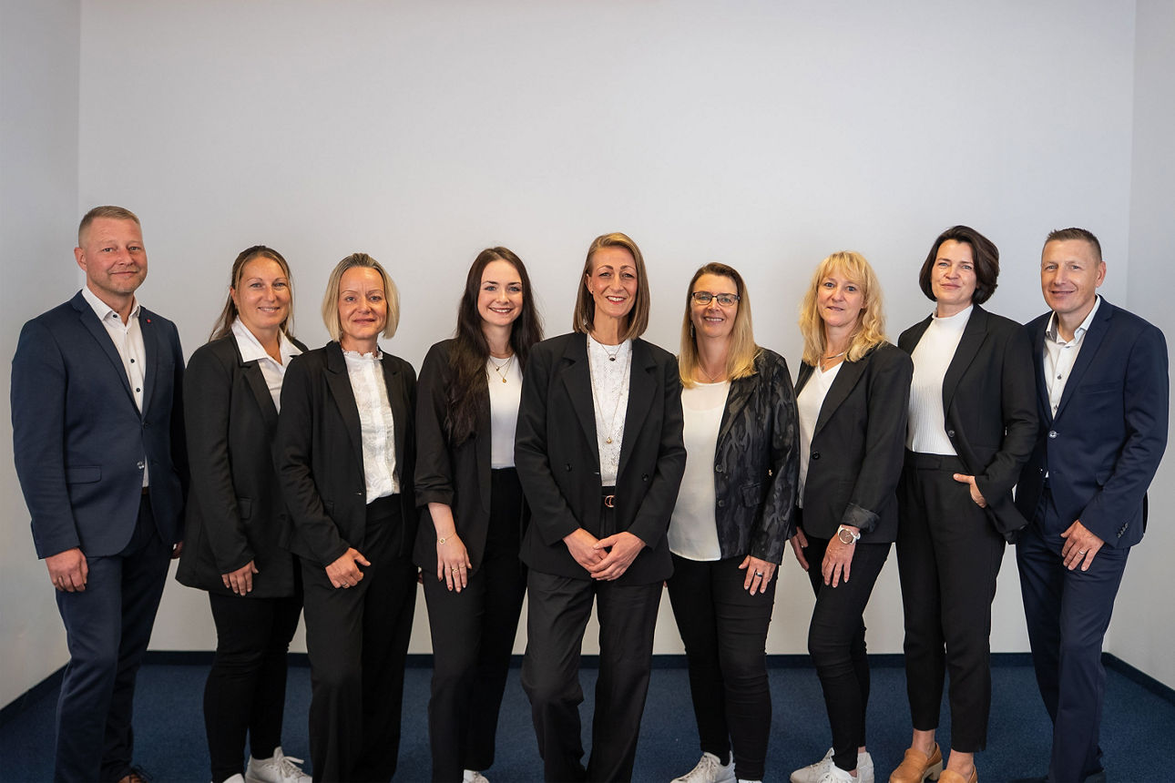 Das Team des KundenServiceCenters