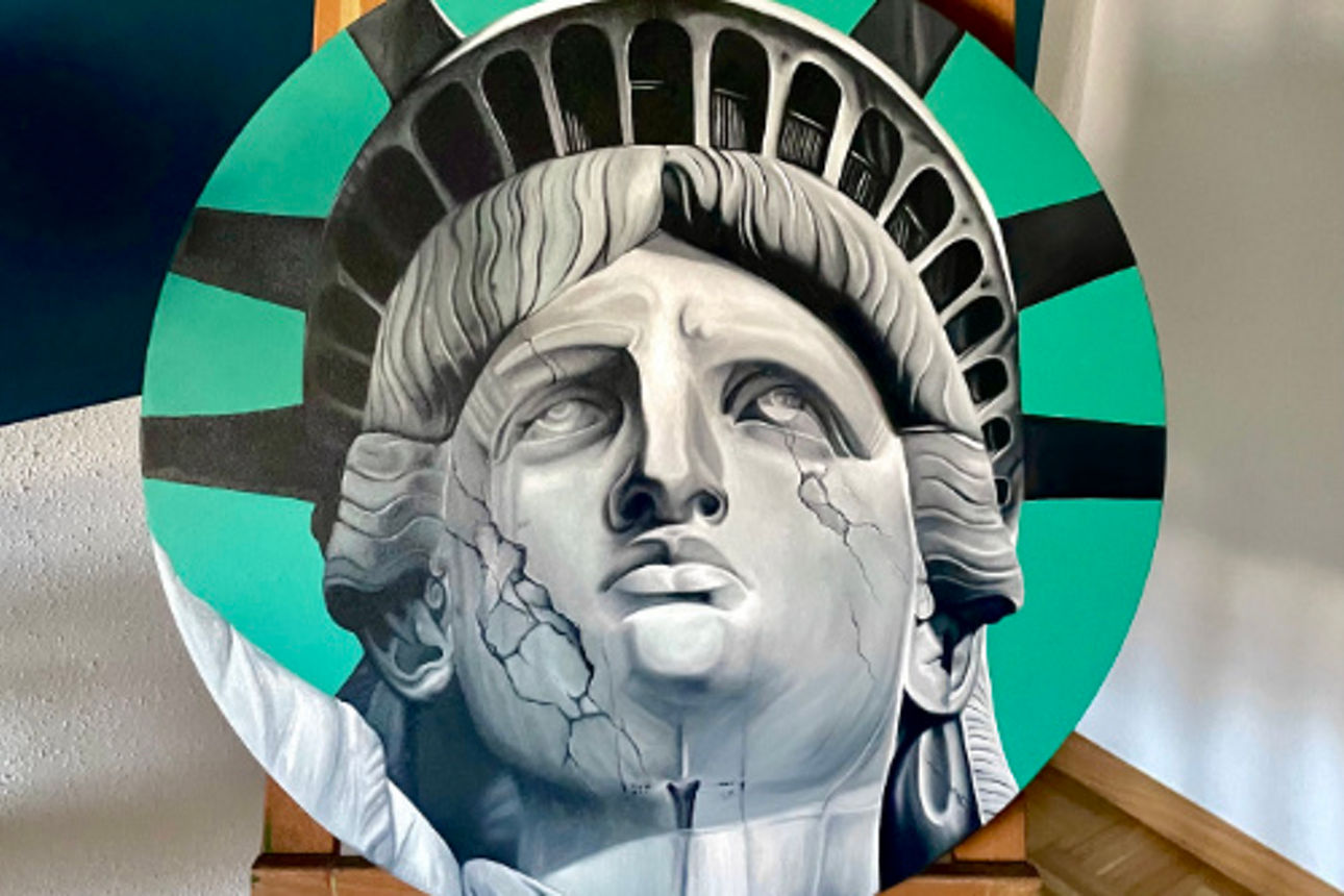 Kunstwerk Anna Hüllner Freiheitsstatue