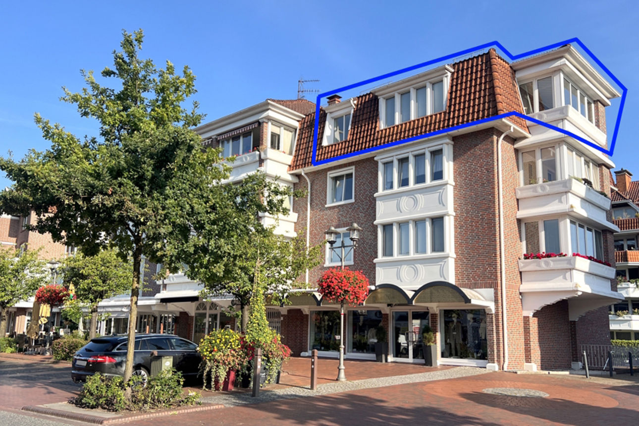 Obergeschosswohnung mit Loggia im Zentrum von Bad Zwischenahn