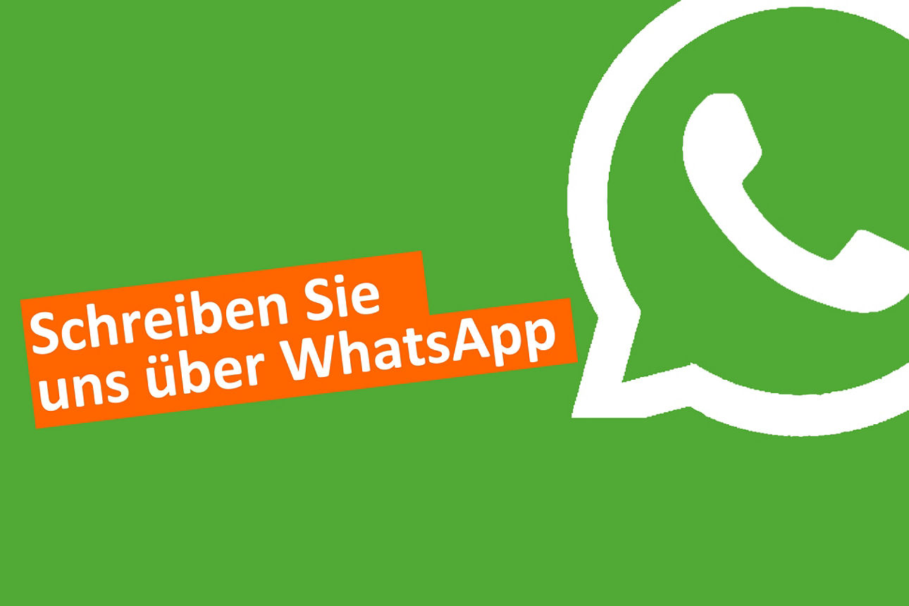 Grüner Hintergrund mit einem weiß gezeichneten Telefon.