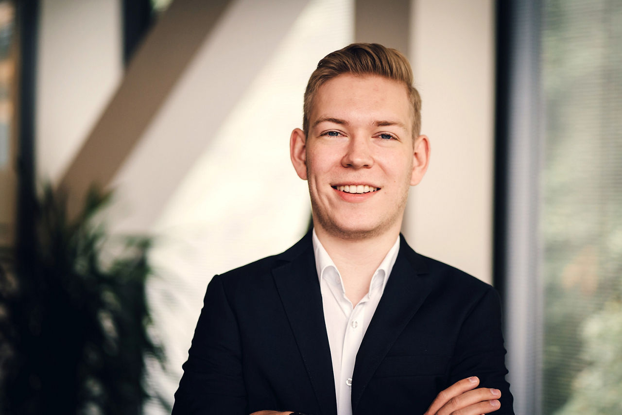 Ein Portrait von Yannick Landwehr
