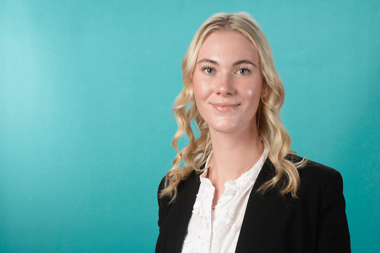 Porträt von Leonie Spahn - Gewerbekundenberaterin bei der VR RegionalBank