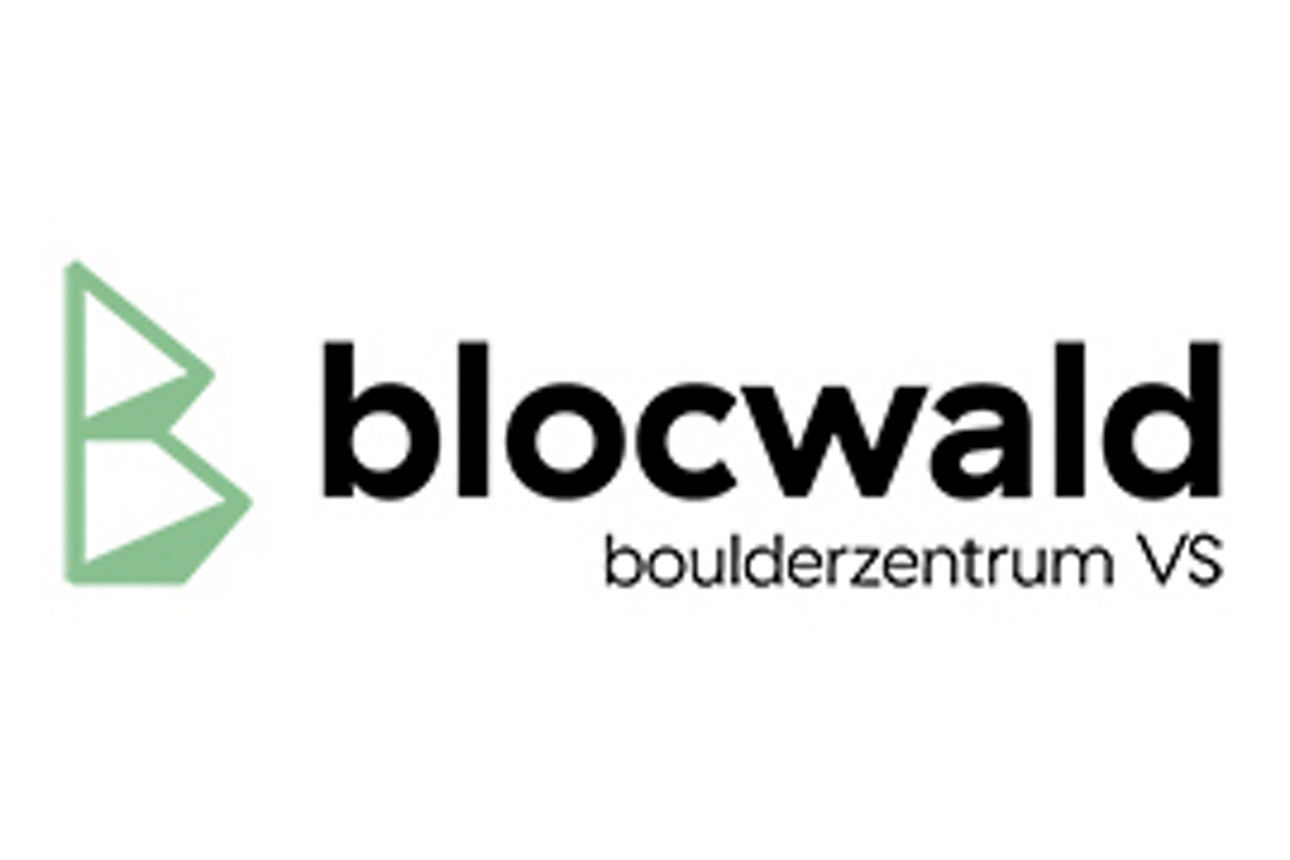 Logo blocwald boulderzentrum VS
