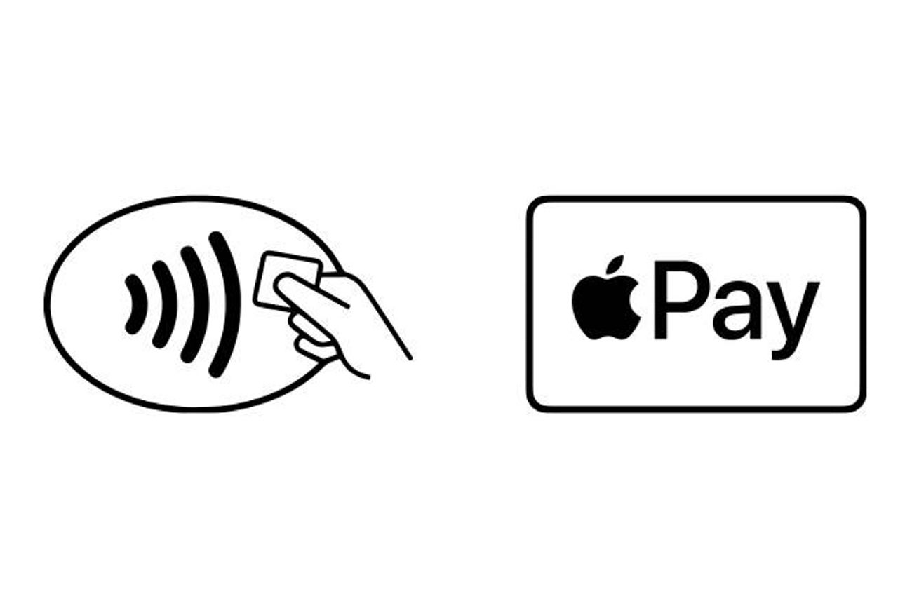 Logo von Apple Pay und digital Bezahlen