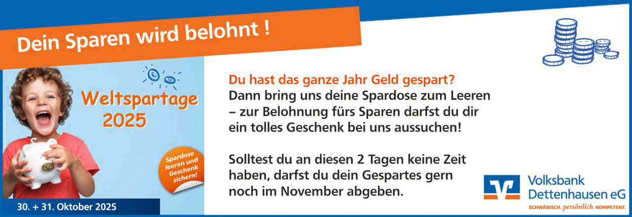 Weltspartage