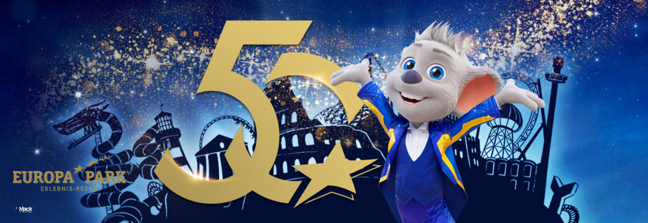 Europapark Maskottchen EuroMaus